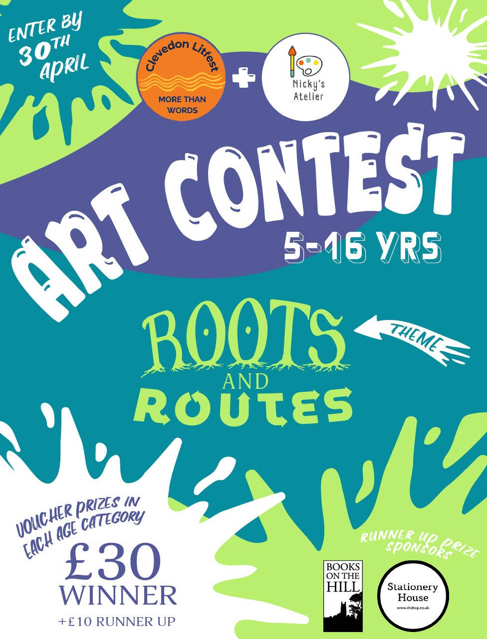 Art contest - website poster (details repeated in text)